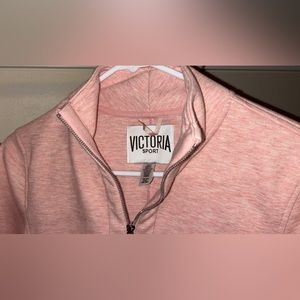 Victoria secret sport light pink jacket, size small.